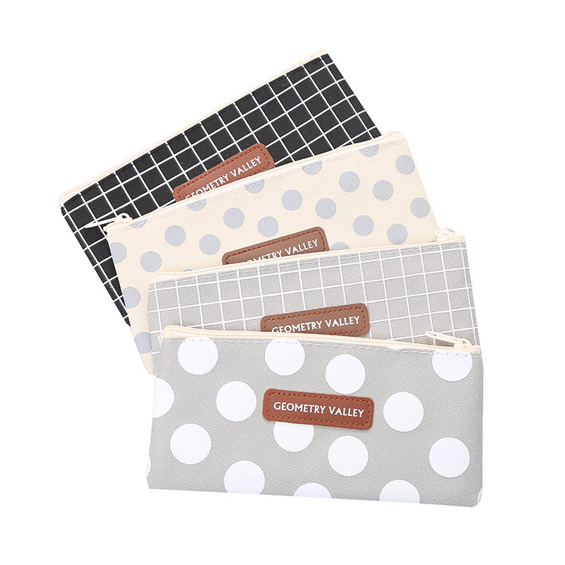 Wholesale Oxford Square Pencil Case Cute Stationery Storage Bag