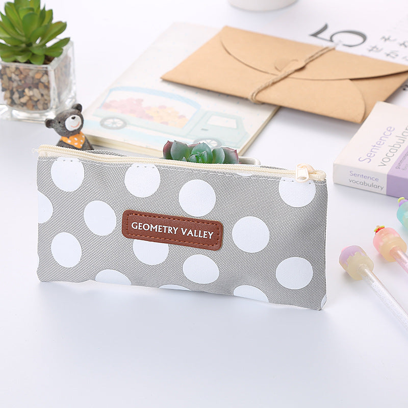 Wholesale Oxford Square Pencil Case Cute Stationery Storage Bag