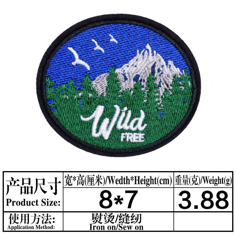 Wholesale British Embroidered Cloth Patches Alphabet Number Badges For Clothing Shoes Hats Bags Fashion Accessory DIY Craft Supply Boutique Resale