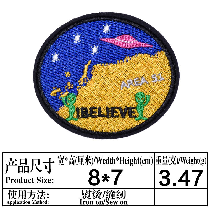 Wholesale British Embroidered Cloth Patches Alphabet Number Badges For Clothing Shoes Hats Bags Fashion Accessory DIY Craft Supply Boutique Resale