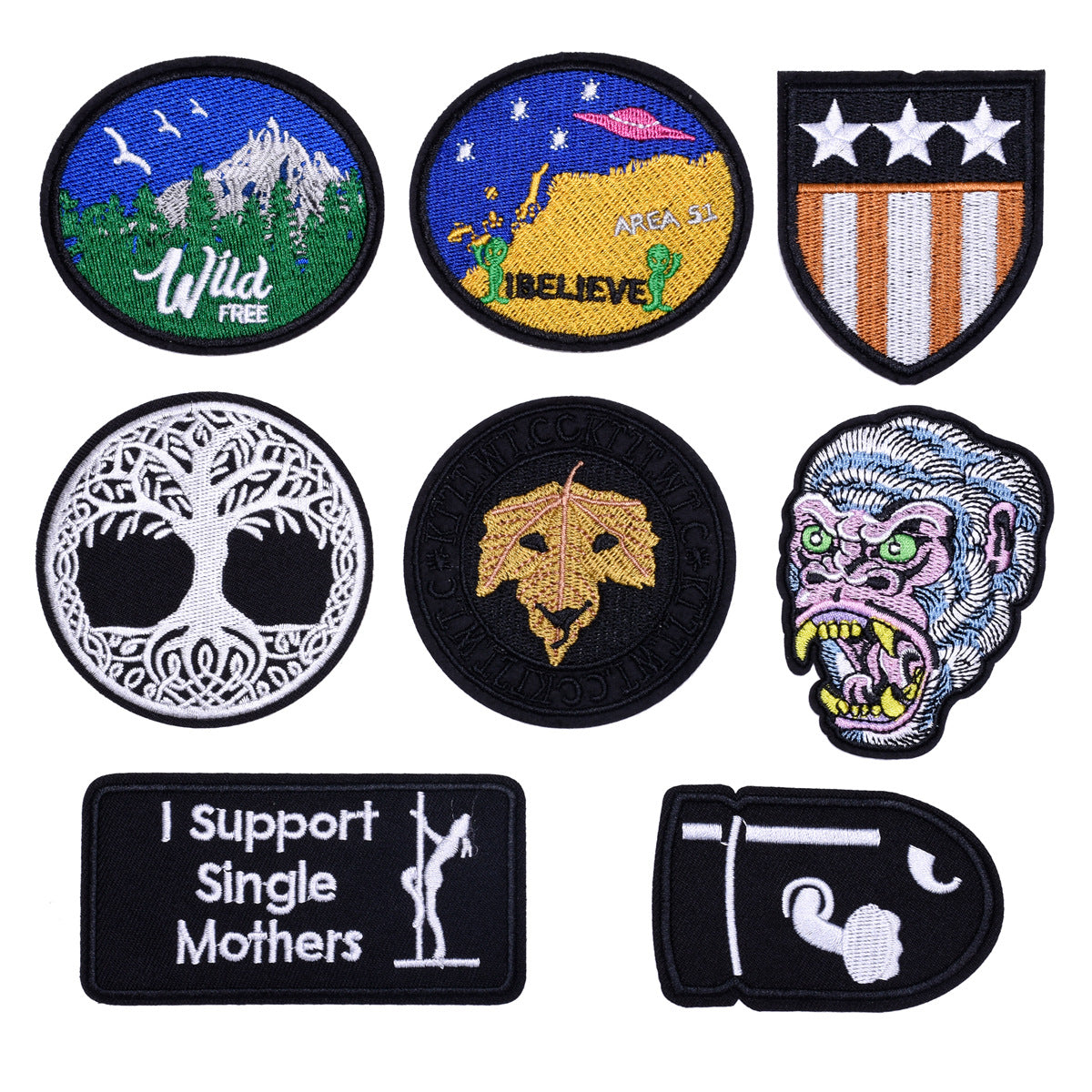 Wholesale British Embroidered Cloth Patches Alphabet Number Badges For Clothing Shoes Hats Bags Fashion Accessory DIY Craft Supply Boutique Resale