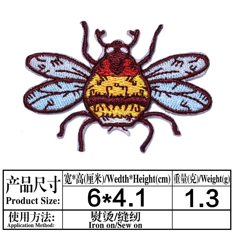 Wholesale Cloth Handmade Cartoon Animal Patch For Clothing Decorative Applique Everyday Use