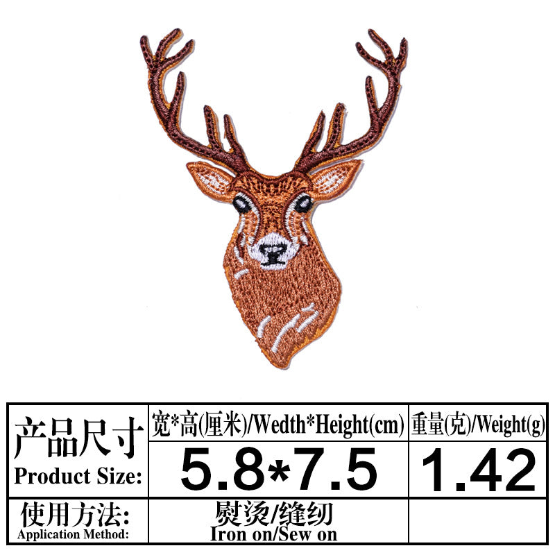 Wholesale Cloth Handmade Cartoon Animal Patch For Clothing Decorative Applique Everyday Use