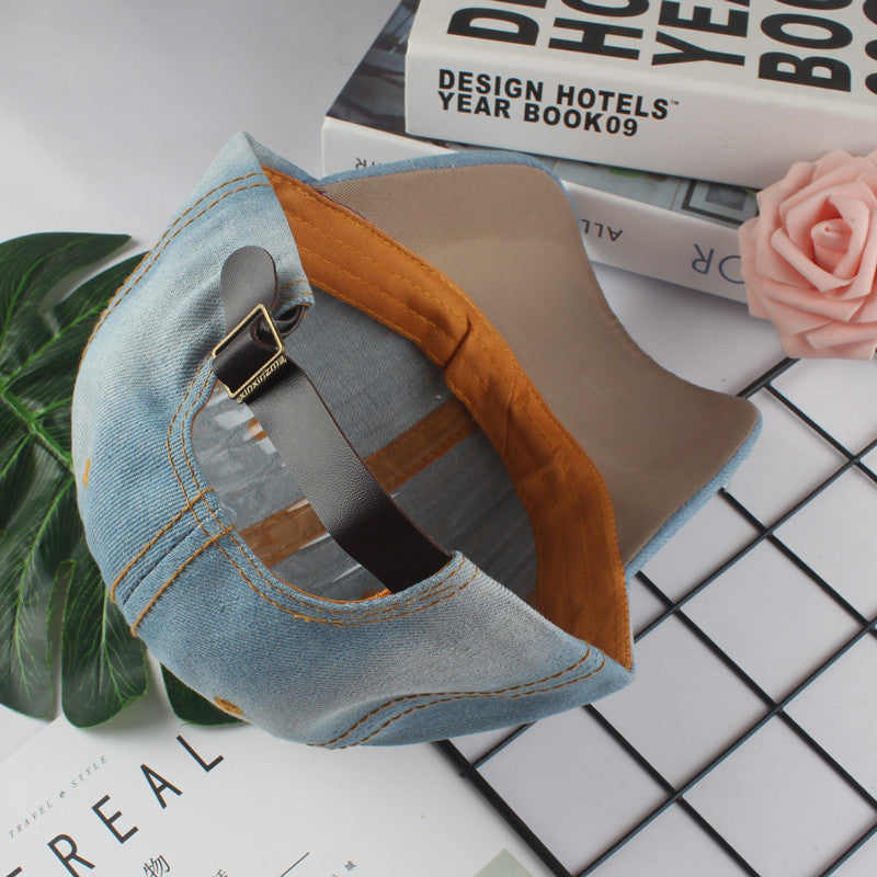 Wholesale Leisure Diamond Inlaid Cotton Baseball Caps