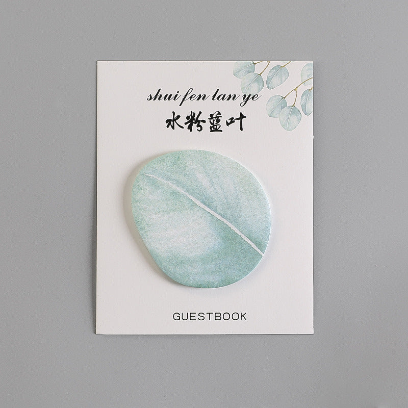 Wholesale Paper Creative Leaf Maple Leaf Ginkgo Sticky Notes