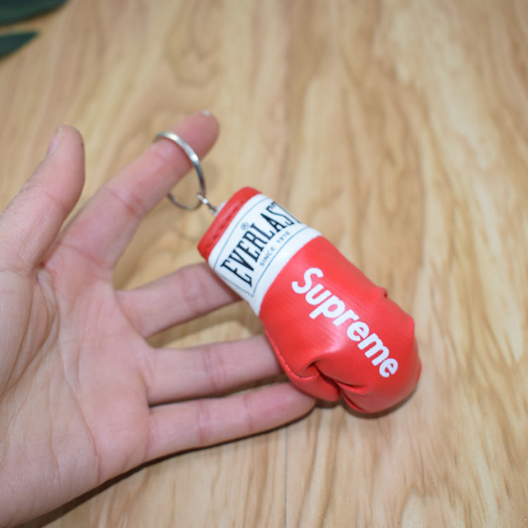 Wholesale Mini Realistic Boxing Gloves Keychain