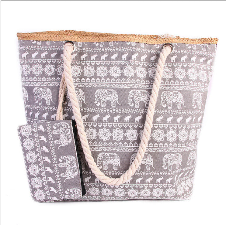 Wholesale Colorful Large Capacity Canvas Bag