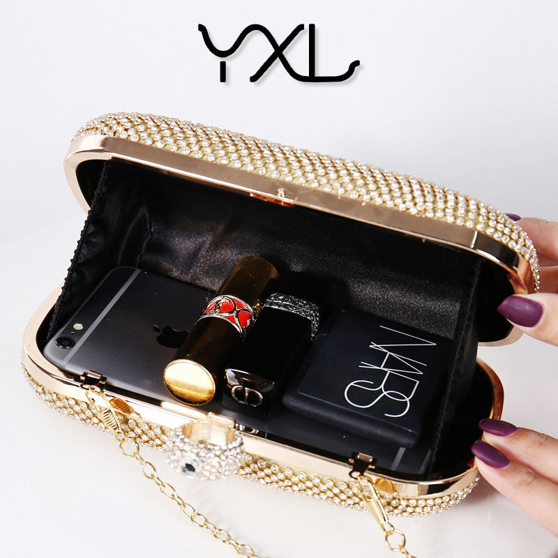 Wholesale Ring with Diamond Shining Banquet Handbag