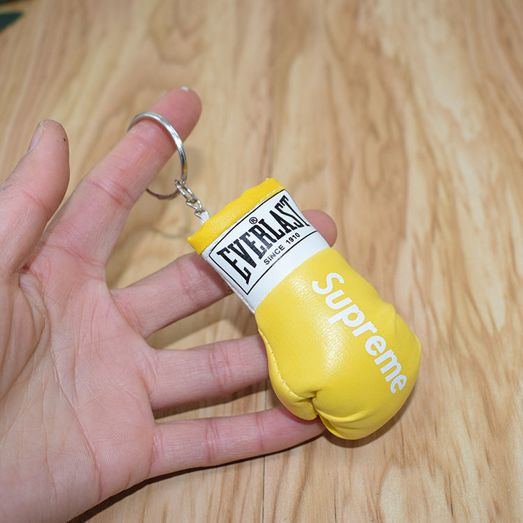 Wholesale Mini Realistic Boxing Gloves Keychain