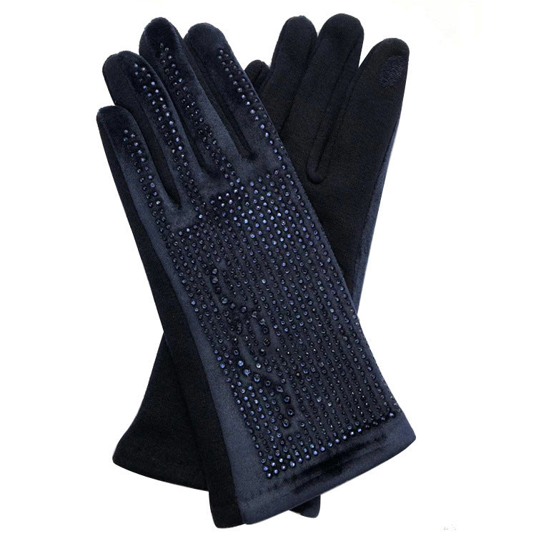 Wholesale Autumn and Winter Fashion Women's Warm Mink Velvet Glove