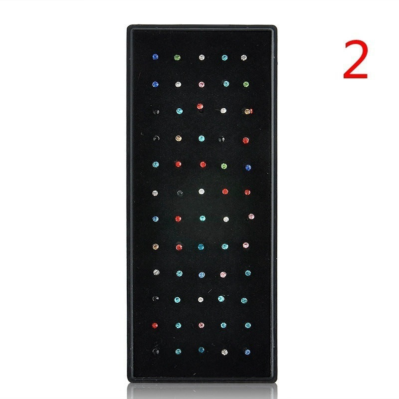 Wholesale 60pcs/box Stainless Steel Nose stud