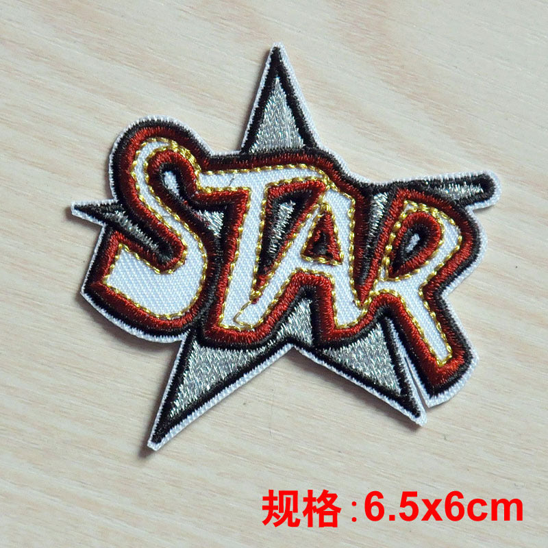 Wholesale Chic Embroidered Patches 30 Pcs Assorted Themes Cloth Appliques For Clothing Bag Resale