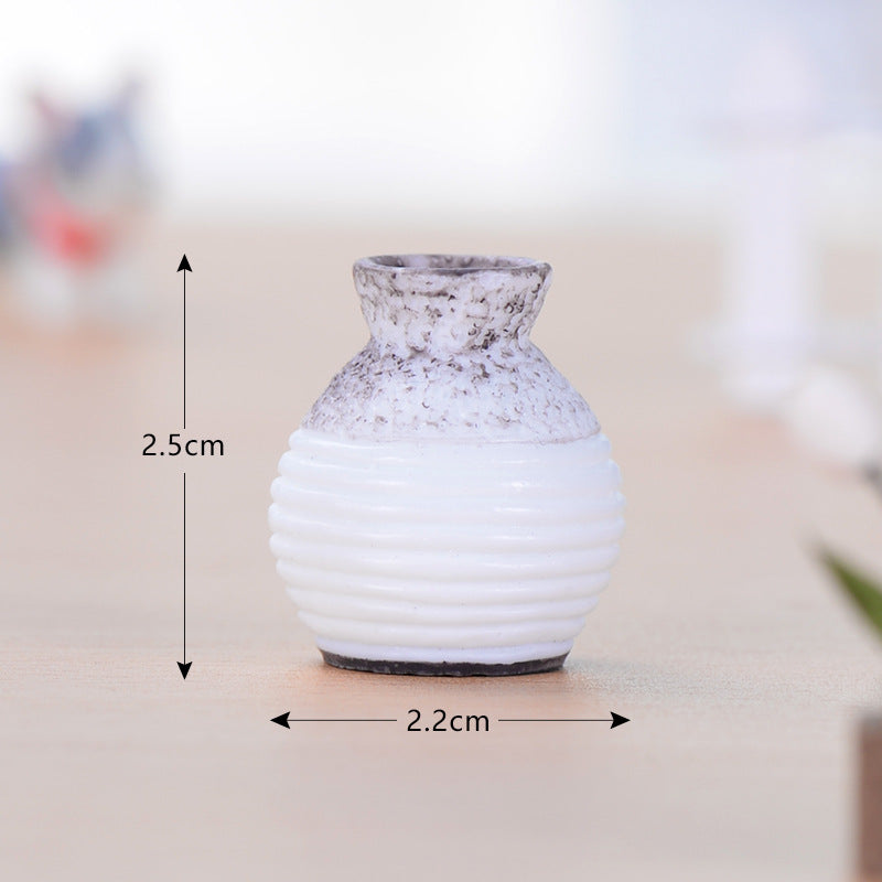 Wholesale micro landscape succulent ornaments resin crafts small ornaments