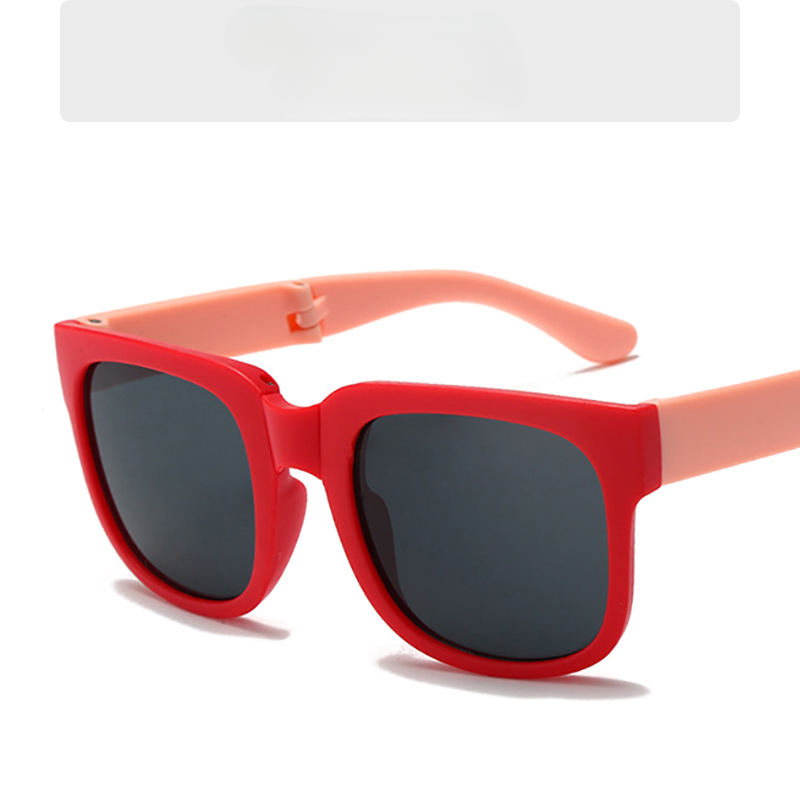 Wholesale Candy Color Kids Big Frame PC Sunglasses