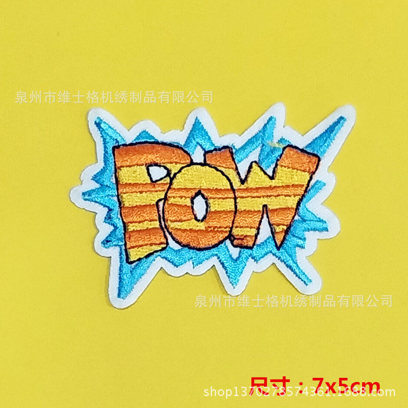 Wholesale Chic Embroidered Patches 30 Pcs Assorted Themes Cloth Appliques For Clothing Bag Resale