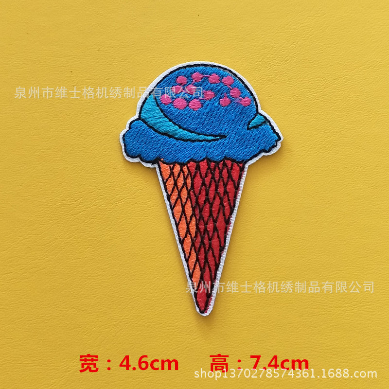 Wholesale Chic Embroidered Patches 30 Pcs Assorted Themes Cloth Appliques For Clothing Bag Resale