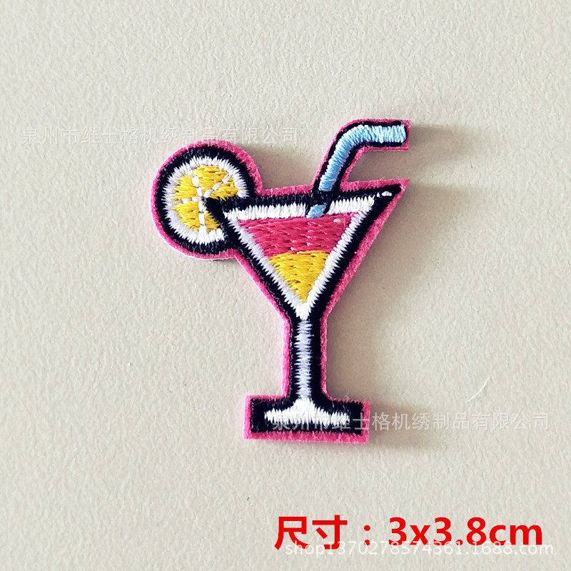 Wholesale Chic Embroidered Patches 30 Pcs Assorted Themes Cloth Appliques For Clothing Bag Resale