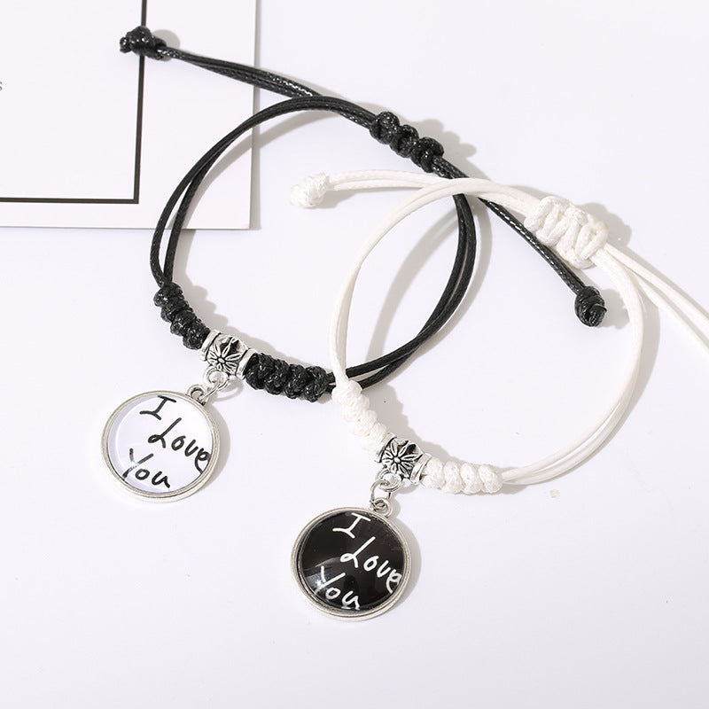 Wholesale Five Pointed Star Braided Bracelet