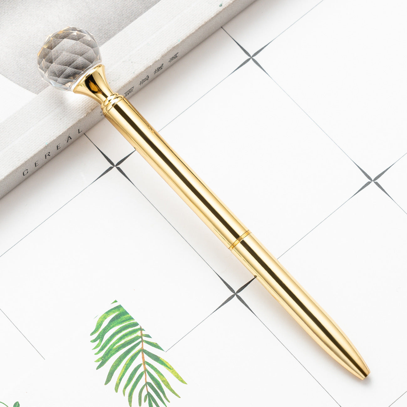 Wholesale Metal Diamond Pen Glass Fashion Water Diamond Pen