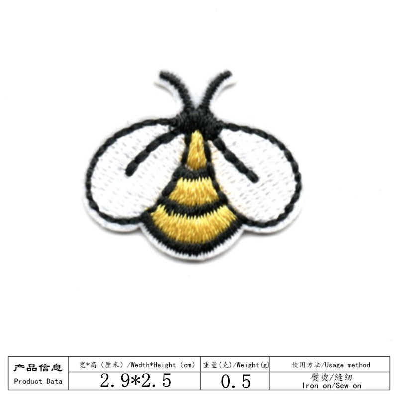 Wholesale Cartoon Embroidered Fabric Patches Iron On Appliques For Towels Clothing And Chic DIY Home Decor Fashion Accessory