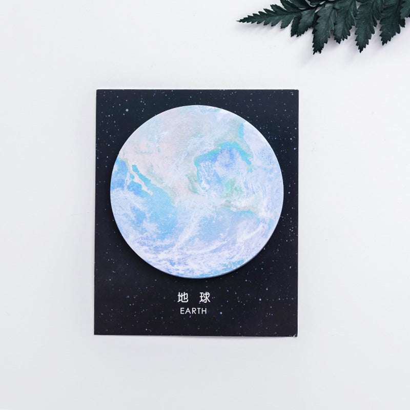 Wholesale Paper Science Fiction Planet Sticky Notes