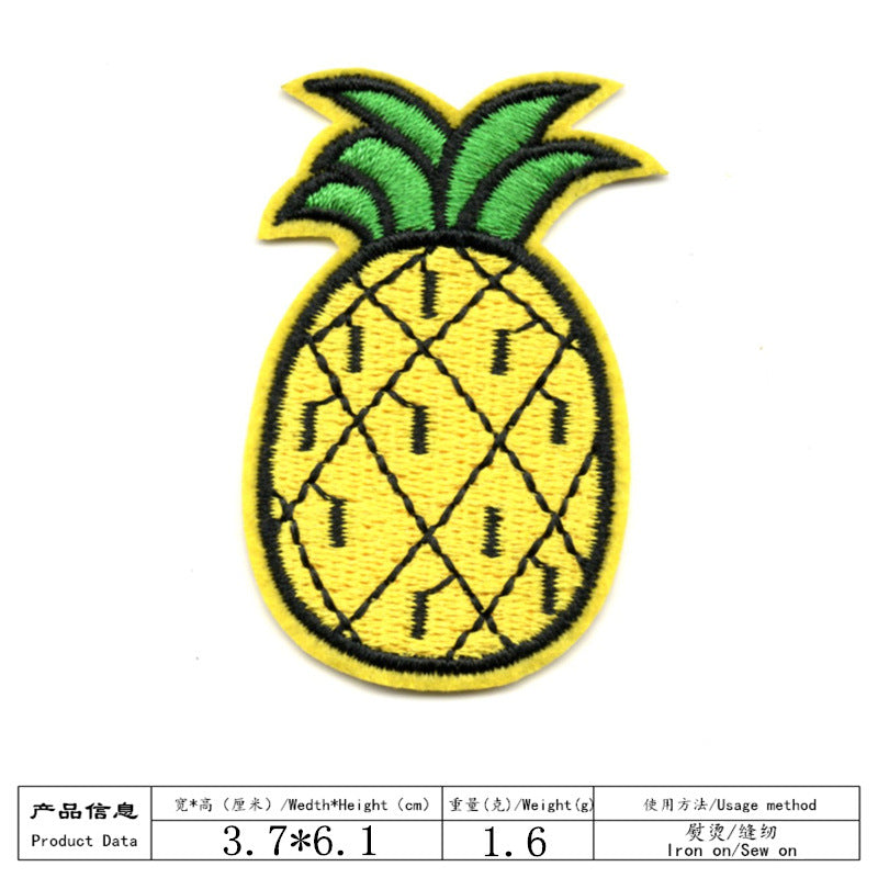 Wholesale Cartoon Embroidered Fabric Patches Iron On Appliques For Towels Clothing And Chic DIY Home Decor Fashion Accessory