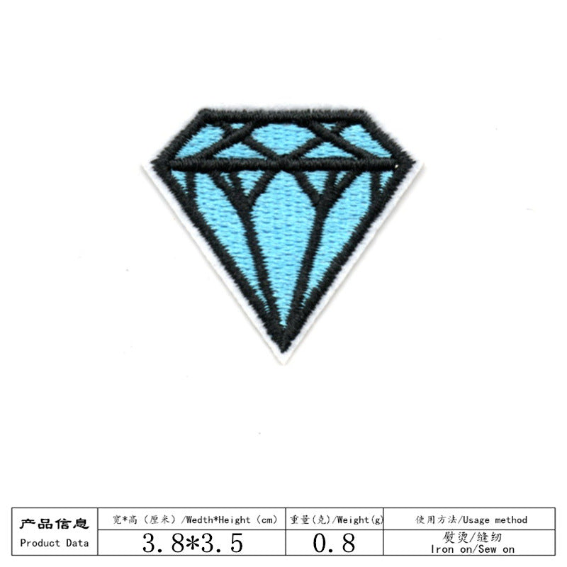 Wholesale Cartoon Embroidered Fabric Patches Iron On Appliques For Towels Clothing And Chic DIY Home Decor Fashion Accessory