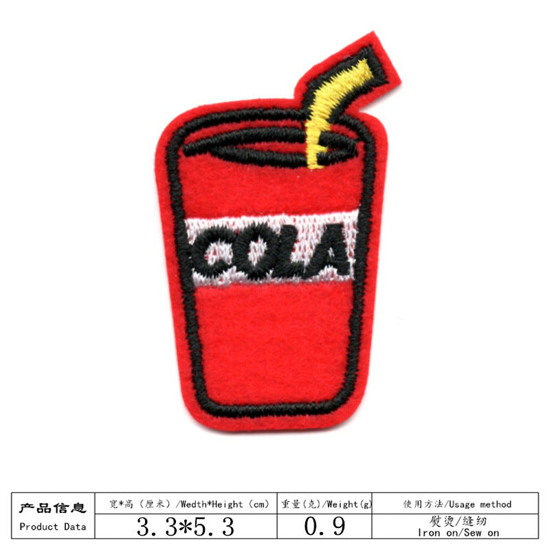 Wholesale Cartoon Embroidered Fabric Patches Iron On Appliques For Towels Clothing And Chic DIY Home Decor Fashion Accessory