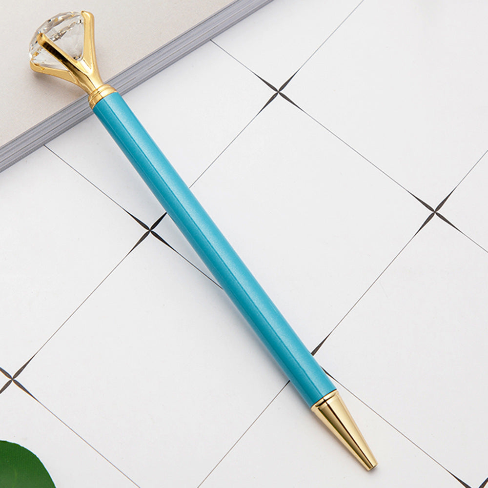 Whoelsale Pens Metal Diamond Pen Fashionable Office Stationery