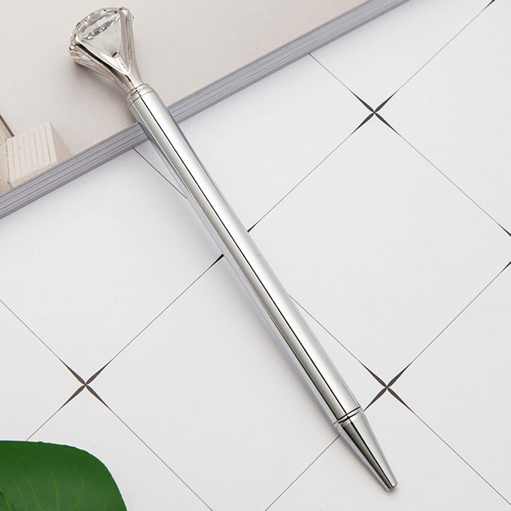 Whoelsale Pens Metal Diamond Pen Fashionable Office Stationery