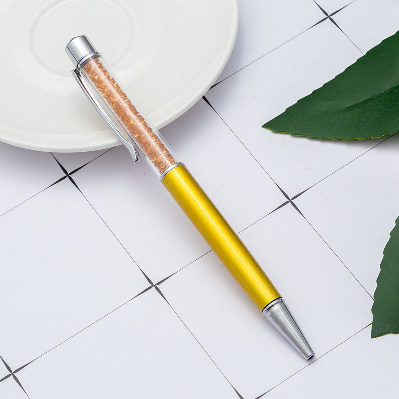 Whoelsale Pens Crystal Pens Broken Diamonds Fashionable Metal Office Pens