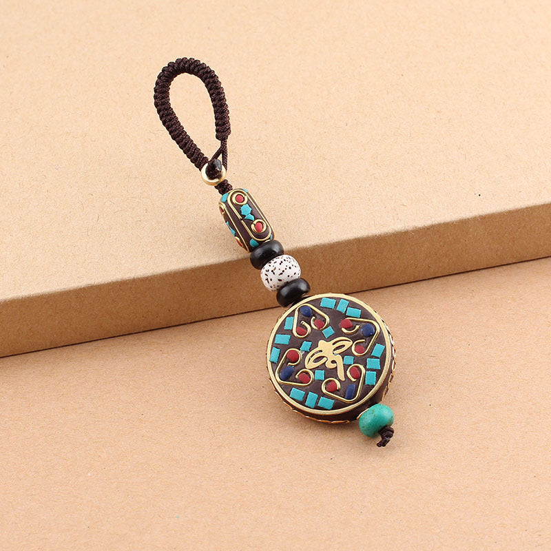 Wholesale Nepalese Vintage Car Alloy Keychains