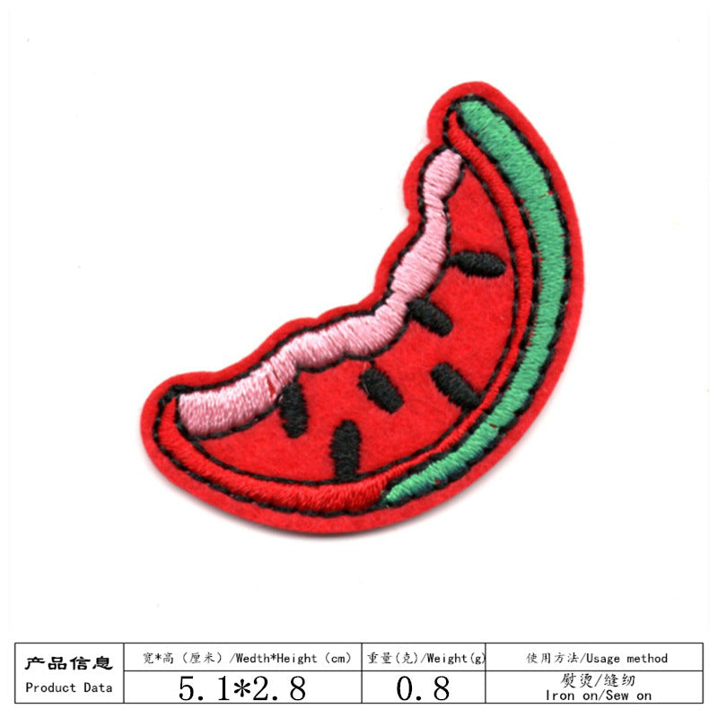 Wholesale Cartoon Embroidered Fabric Patches Iron On Appliques For Towels Clothing And Chic DIY Home Decor Fashion Accessory