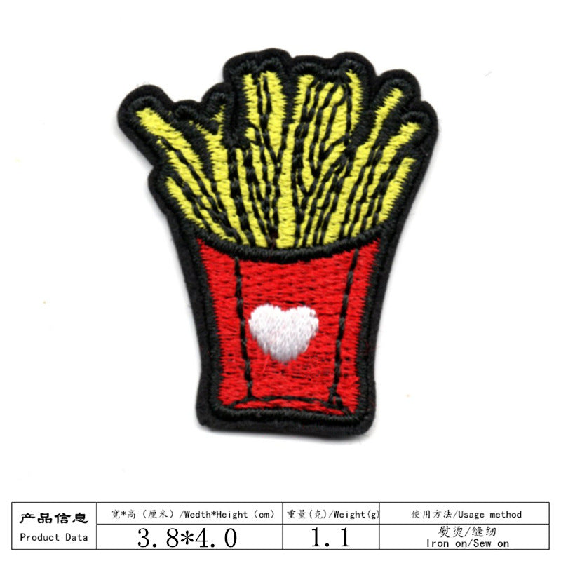 Wholesale Cartoon Embroidered Fabric Patches Iron On Appliques For Towels Clothing And Chic DIY Home Decor Fashion Accessory