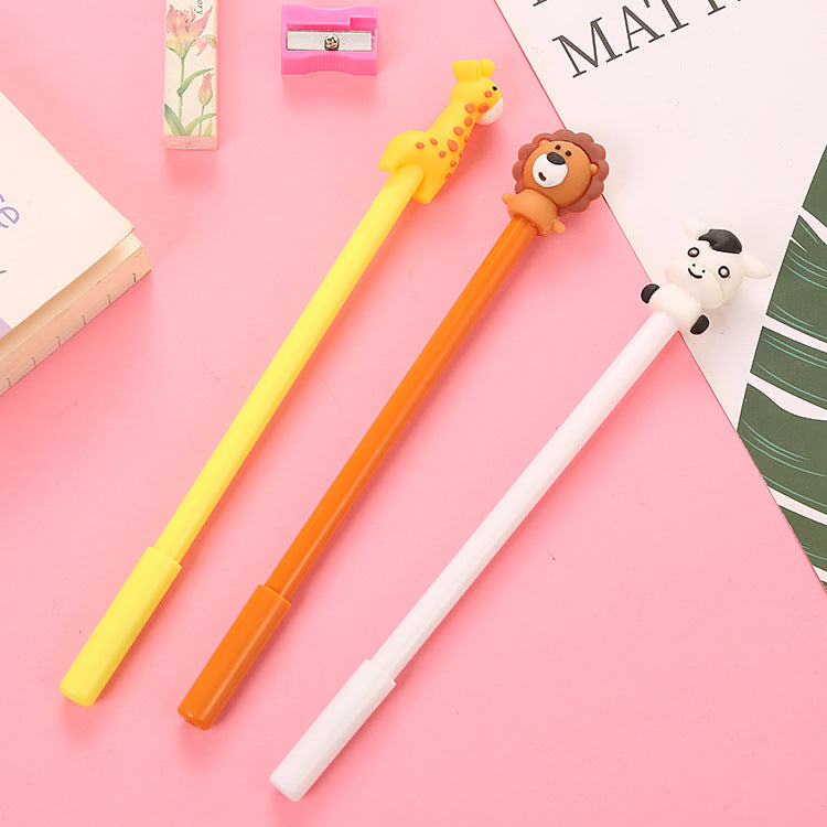 Wholesale Cartoon Animal Plastic Neutral Pens