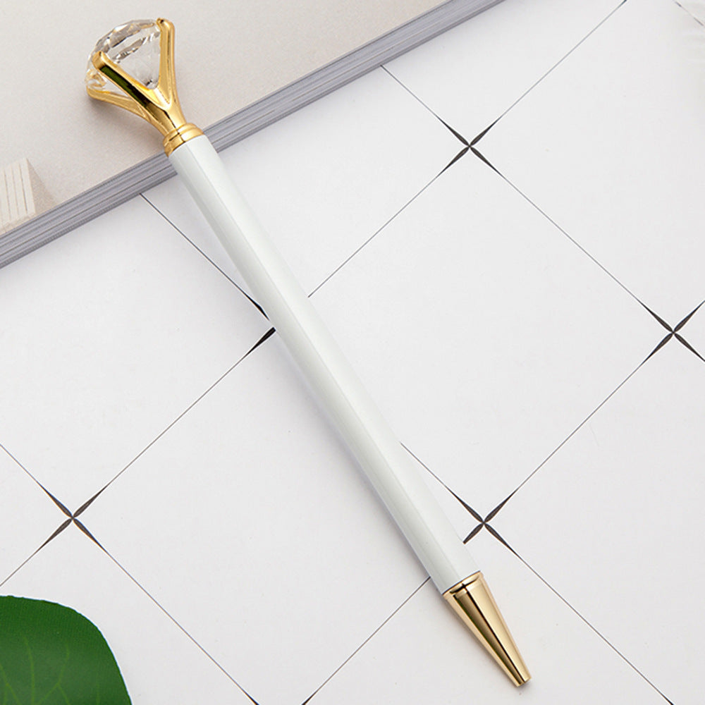 Whoelsale Pens Metal Diamond Pen Fashionable Office Stationery