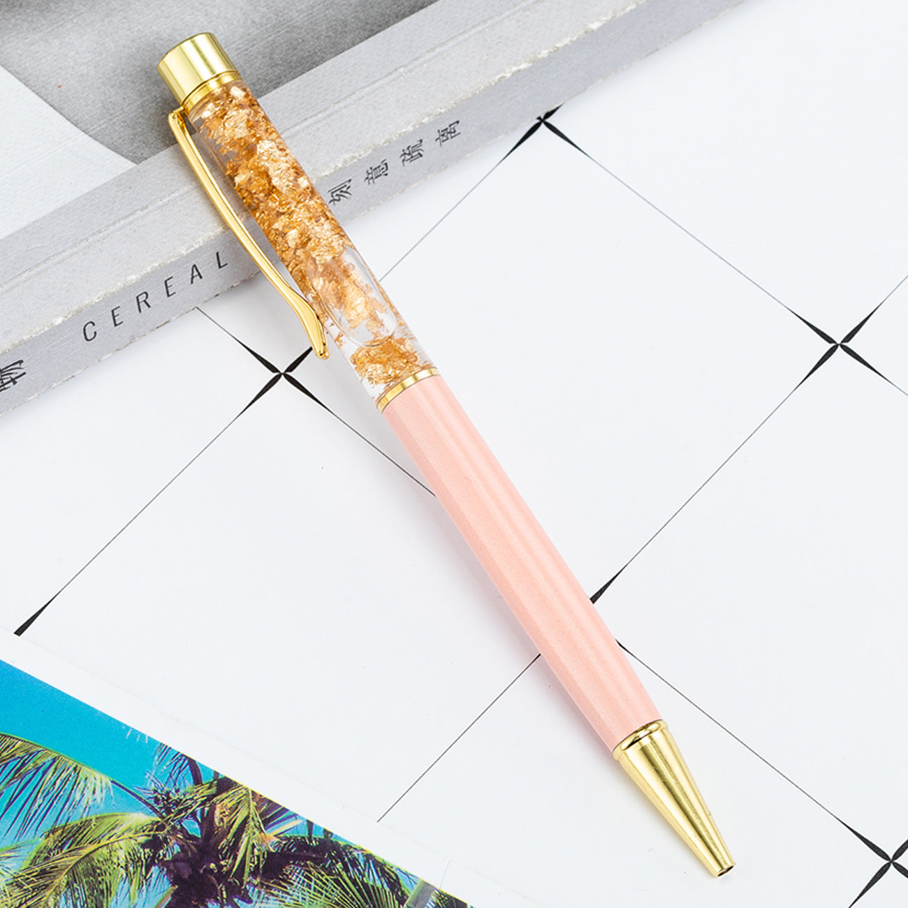 Wholesale Gold Foil Pen Oil Pen Business Fashion Metal Pen