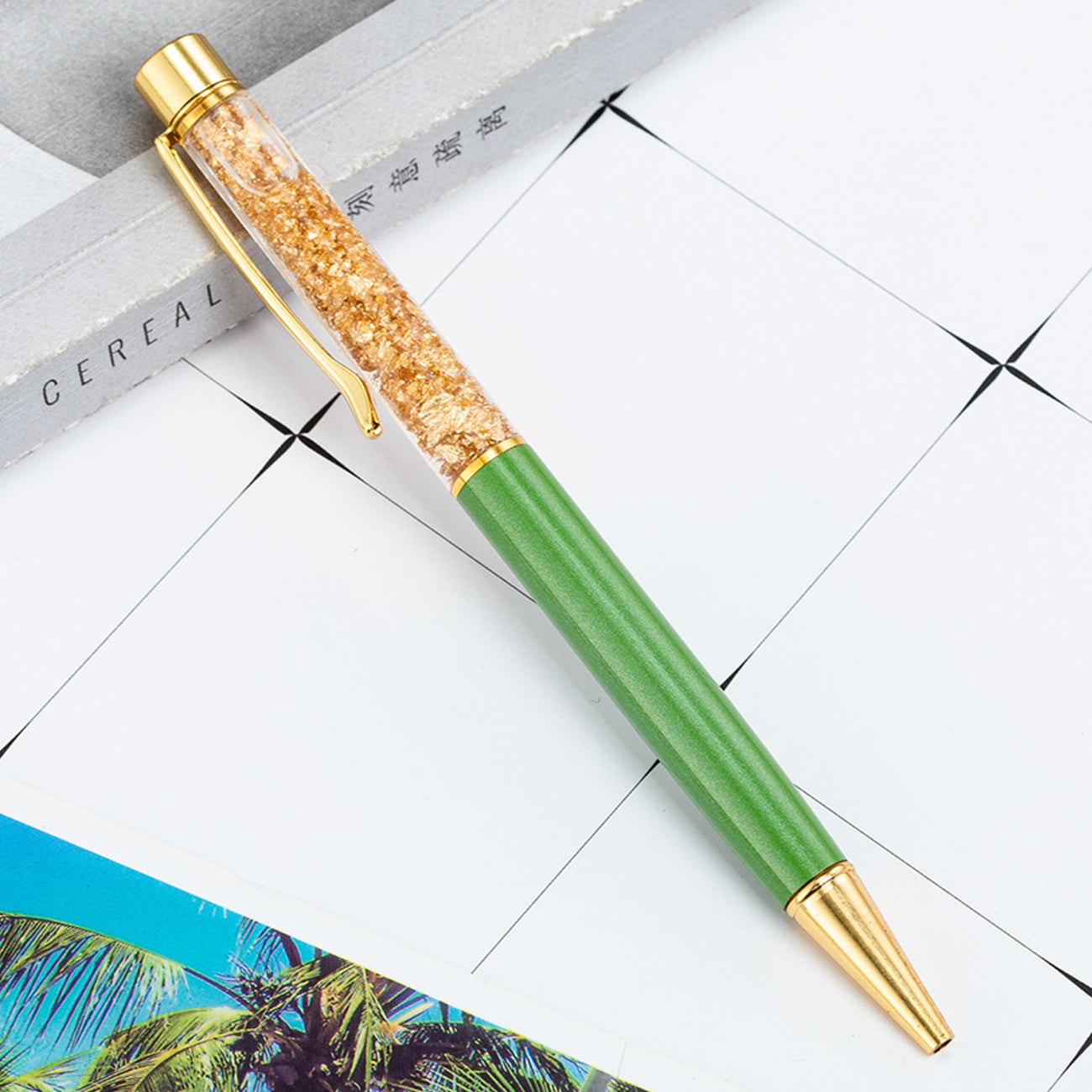 Wholesale Gold Foil Pen Oil Pen Business Fashion Metal Pen