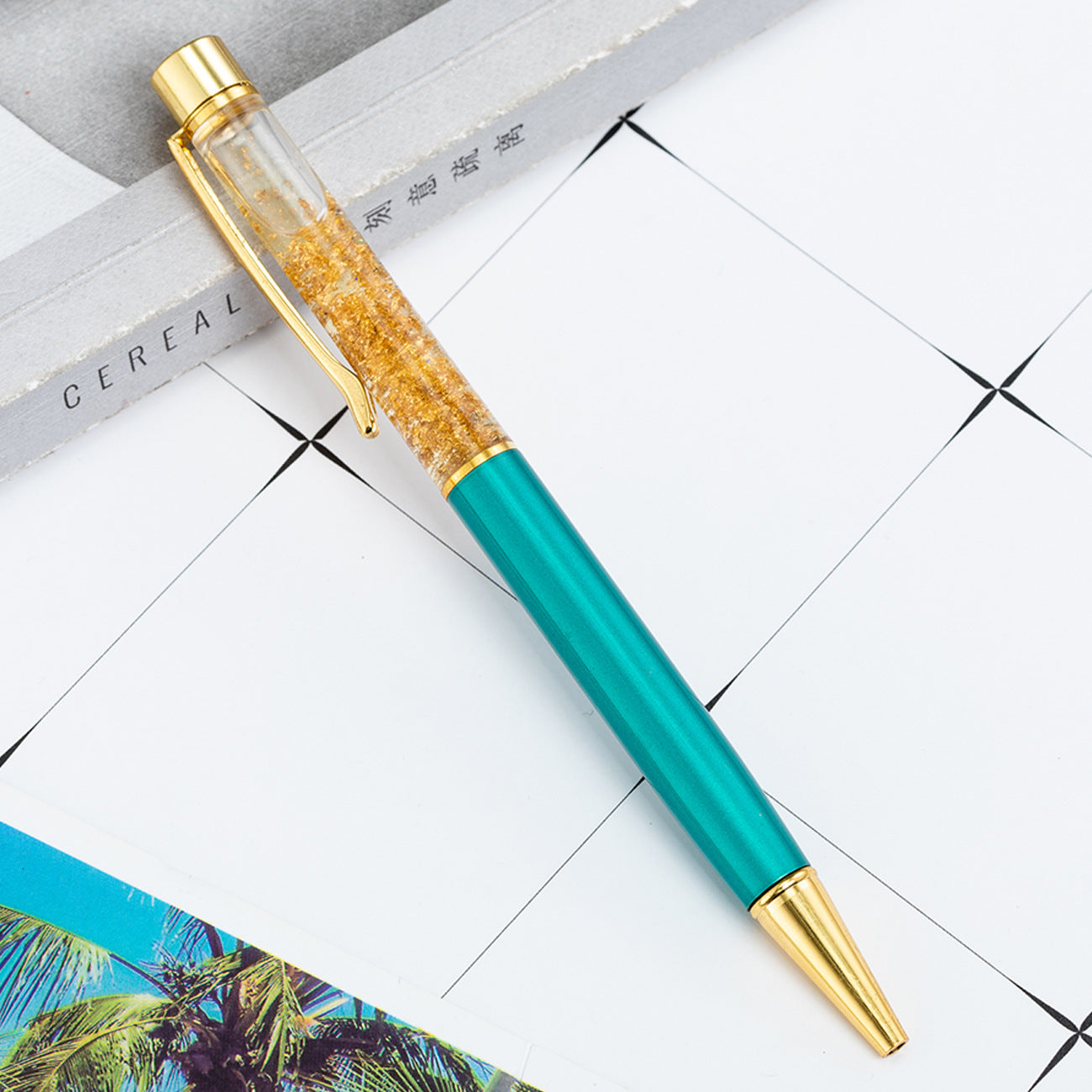 Wholesale Gold Foil Pen Oil Pen Business Fashion Metal Pen