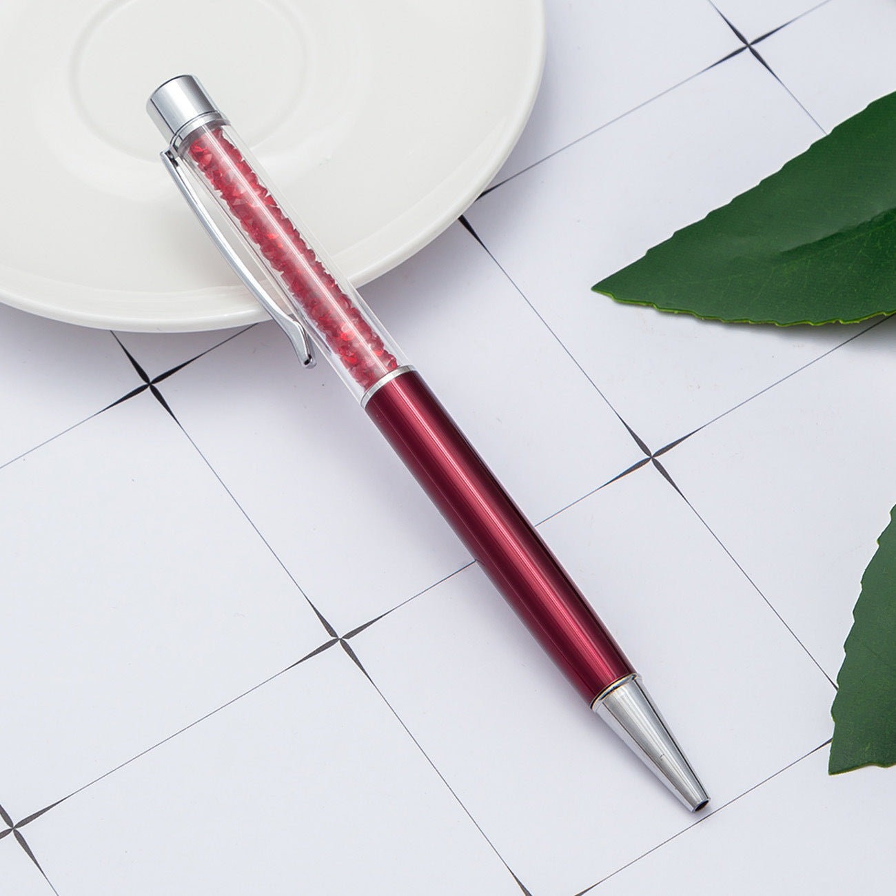 Whoelsale Pens Crystal Pens Broken Diamonds Fashionable Metal Office Pens