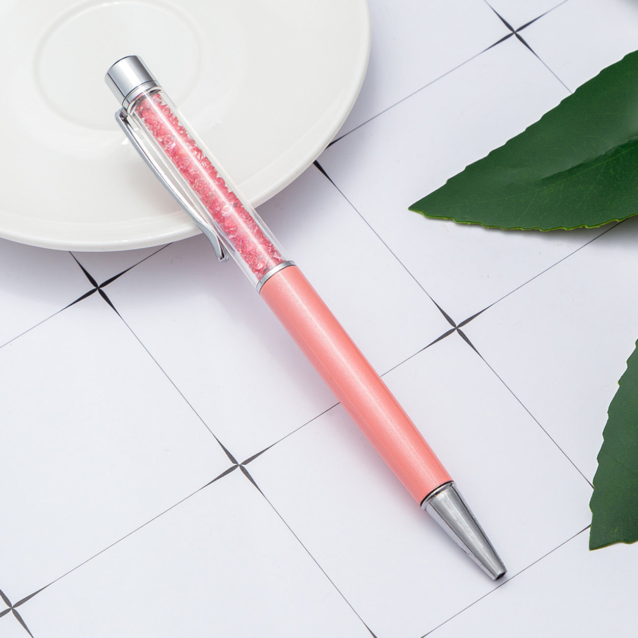 Whoelsale Pens Crystal Pens Broken Diamonds Fashionable Metal Office Pens