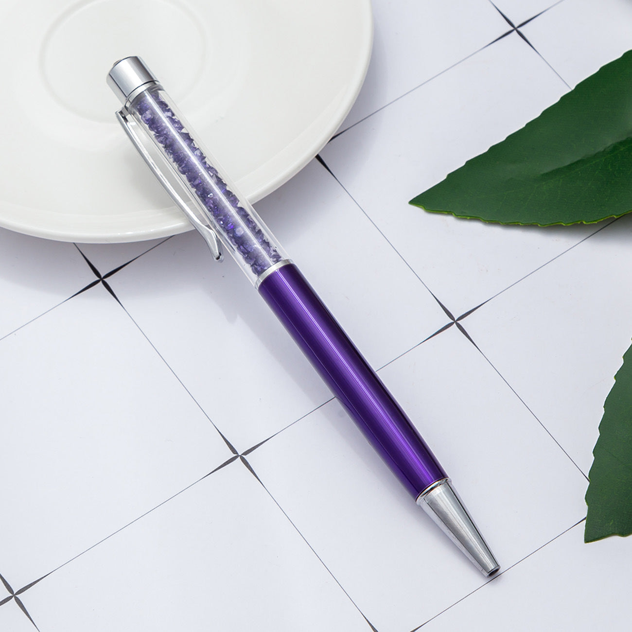 Whoelsale Pens Crystal Pens Broken Diamonds Fashionable Metal Office Pens