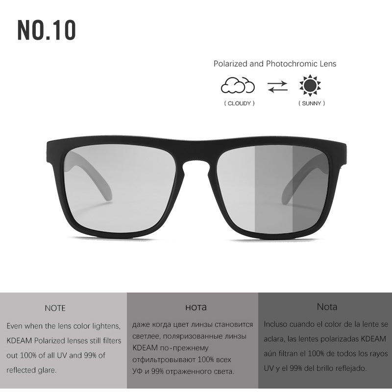 Wholesale Polarized Square Sports PC Sunglasses