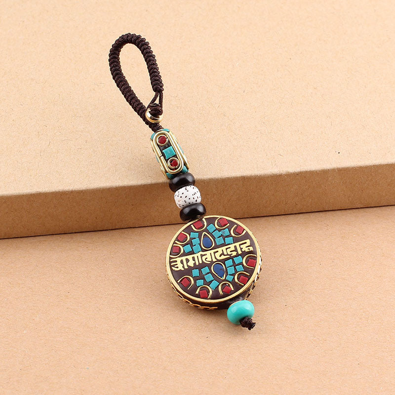 Wholesale Nepalese Vintage Car Alloy Keychains