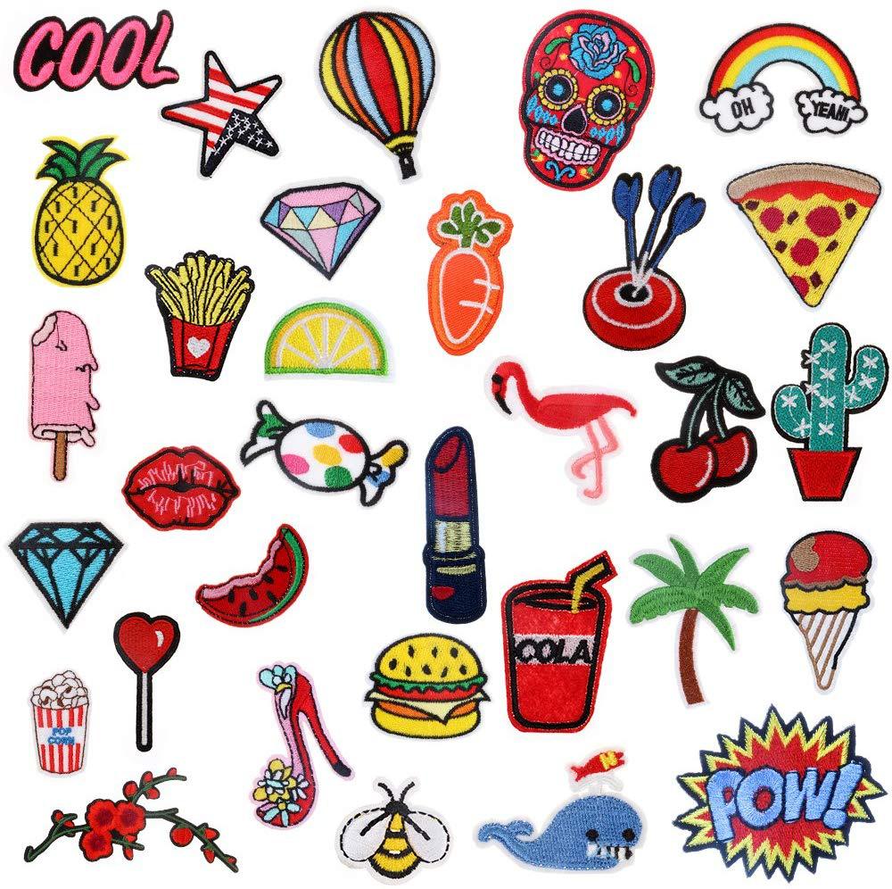 Wholesale Cartoon Embroidered Fabric Patches Iron On Appliques For Towels Clothing And Chic DIY Home Decor Fashion Accessory