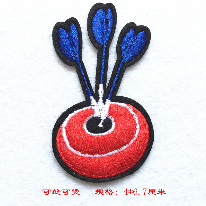 Wholesale Cartoon Embroidered Fabric Patches Iron On Appliques For Towels Clothing And Chic DIY Home Decor Fashion Accessory