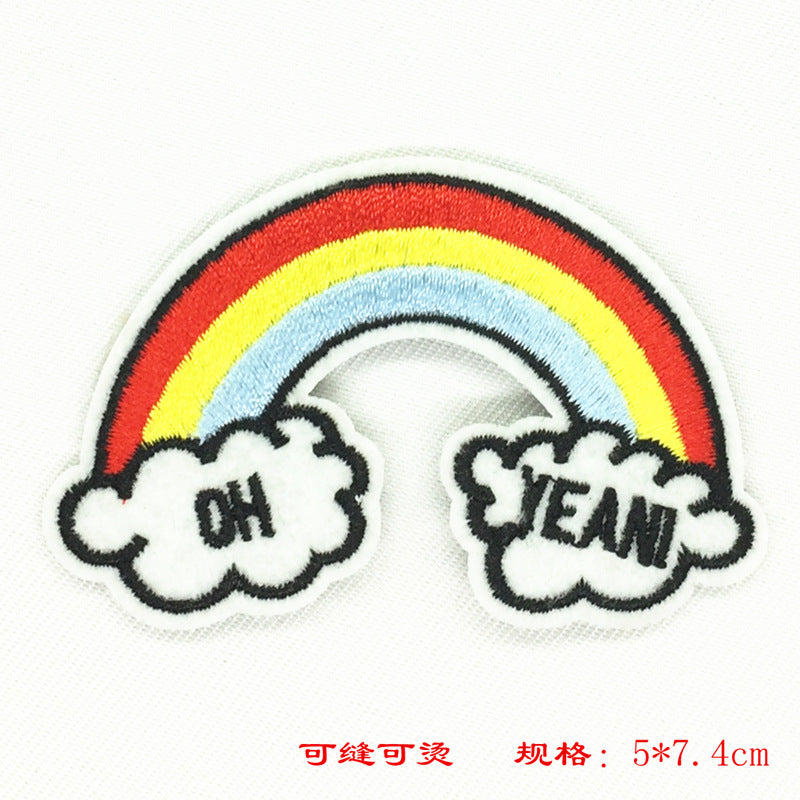 Wholesale Cartoon Embroidered Fabric Patches Iron On Appliques For Towels Clothing And Chic DIY Home Decor Fashion Accessory