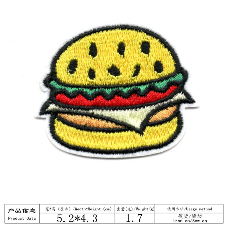 Wholesale Cartoon Embroidered Fabric Patches Iron On Appliques For Towels Clothing And Chic DIY Home Decor Fashion Accessory