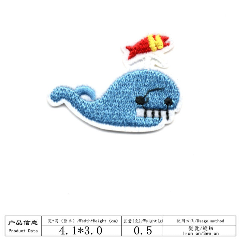 Wholesale Cartoon Embroidered Fabric Patches Iron On Appliques For Towels Clothing And Chic DIY Home Decor Fashion Accessory