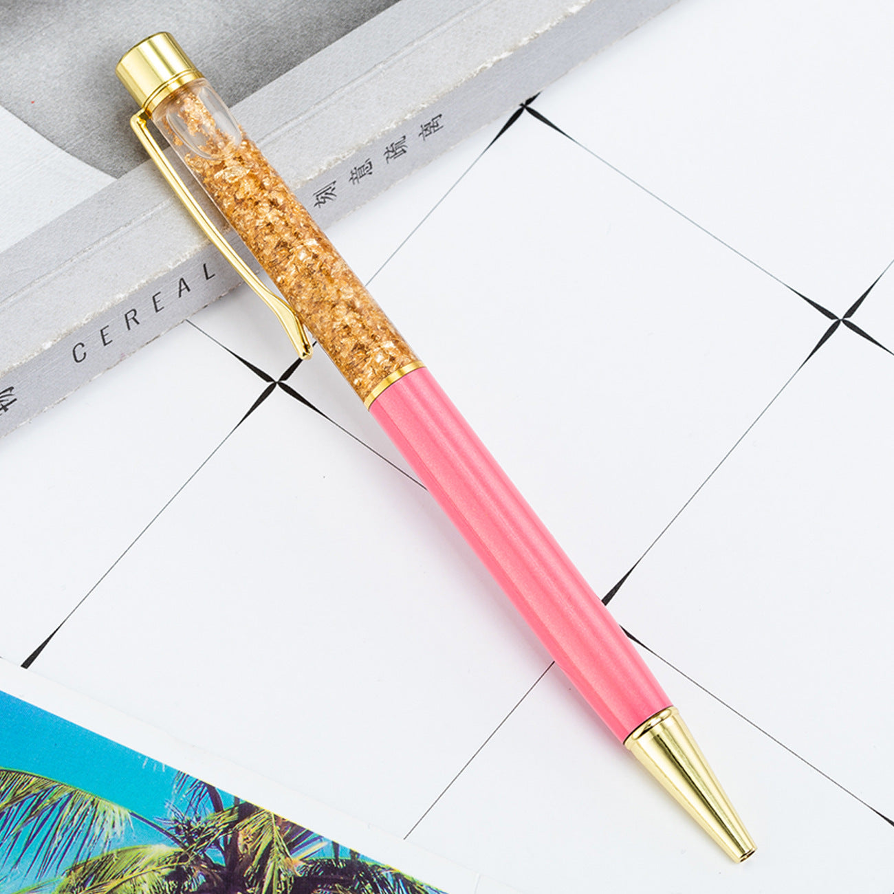 Wholesale Gold Foil Pen Oil Pen Business Fashion Metal Pen